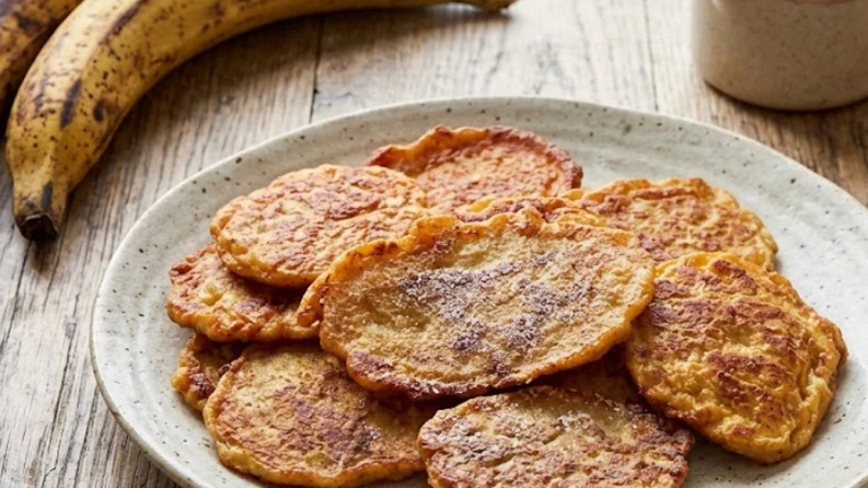 Jamaican plantain fritters
